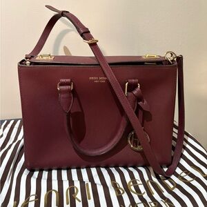 Henri Bendel West 57th Turnlock Satchel